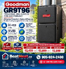High Efficiency Goodman Furnace with 96% AFUE on SAlE from $2399 - Photo 4
