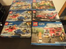 Lego City lot all new in box