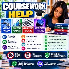 NURSING COURSEWORK HELP, STATISTICS, ACCOUNTING, PSYCHOLOGY HELP
