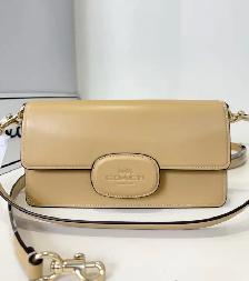Coach Eliza Flap (tan leather)