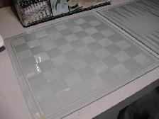 3 in 1 Glass Chess/Backgammon/and Checkers Game - Photo 3