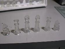 3 in 1 Glass Chess/Backgammon/and Checkers Game - Photo 6