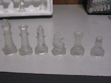 3 in 1 Glass Chess/Backgammon/and Checkers Game - Photo 9