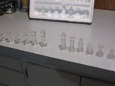 3 in 1 Glass Chess/Backgammon/and Checkers Game - Photo 10