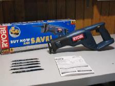 RYOBI 18V Cordless Reciprocating Saw, Like New (Tool Only) - Photo 10