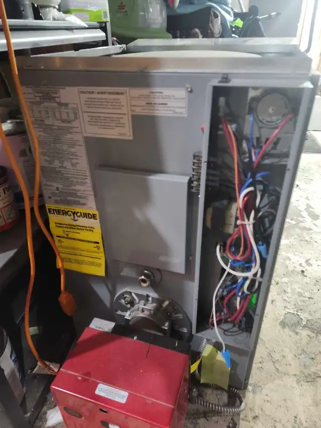 Oil Furnace  And Tank