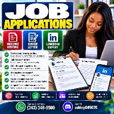 JOB APPLICATIONS, RESUME WRITING, COVER LETTER, LINKEDIN EXPERT