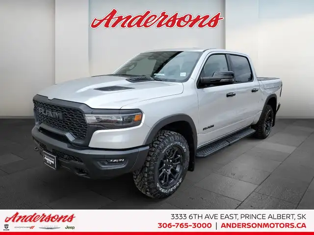 2026 Ram 1500 REBEL 3.0L Turbo / Crew Cab / Alpine Audio / Bilst