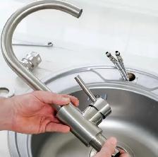 installation de robinet de cuisine et salle de bain!