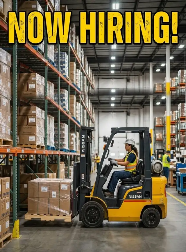 FORKLIFTS! NOW HIRING - FULL TIME! FORKLIFT DRIVERS!