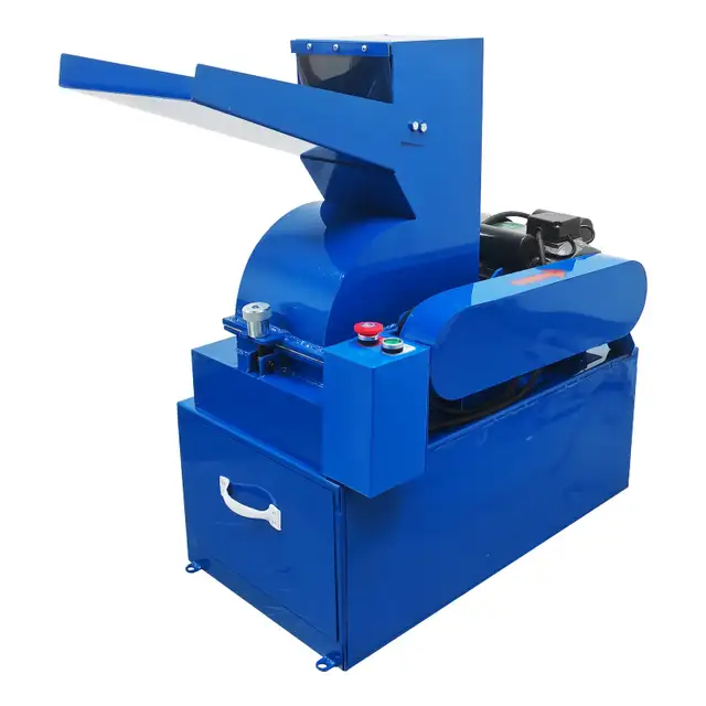 220V 3KW Medium Hammer Glass Bottle Stone Coal Crusher 021506