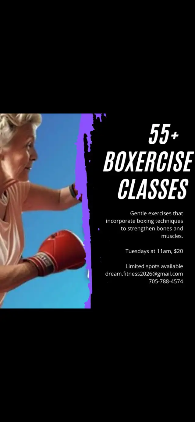 55  boxercise class