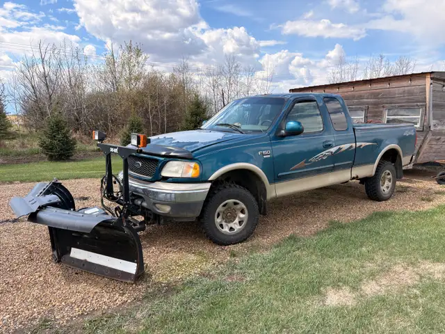 Snoway Plow on 2000 F-150 7700