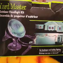 New Yard Master outdoor floodlight kit
