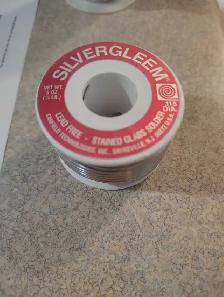 Silvergleem Lead-Free Stained Glass Solder – 8 oz - Photo 3