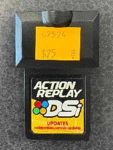 DSi Action Replay Updates Cartridge