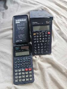 Sharp and Micronta Scientific Calculators