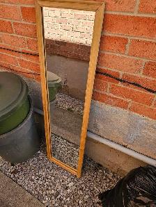 Full Length Wooden Frame Mirror