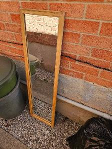 Full Length Wooden Frame Mirror - Photo 2