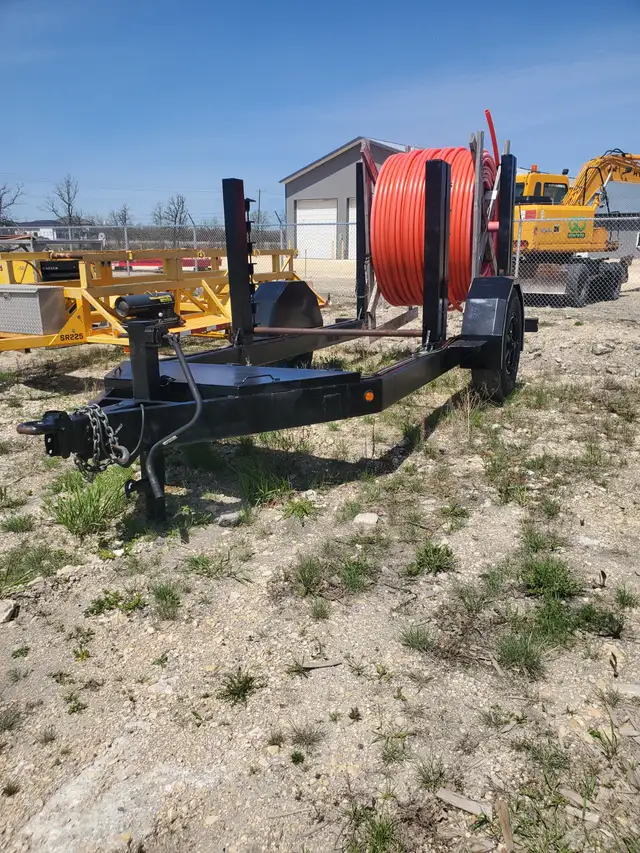 Double Hydraulic Reel Trailer