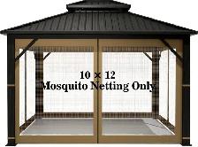 SOJAG 10×12 GAZEBO NETTING PMELL12-T14 – NEW SEALED – $100