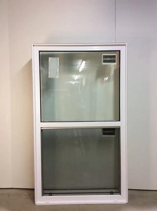 10335GP Fenêtre Guillotine PVC Blanc Guillotine simple 37 x 63