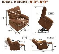 Brand New Power Lift Chair with Heat Massage Special $419 - Photo 8