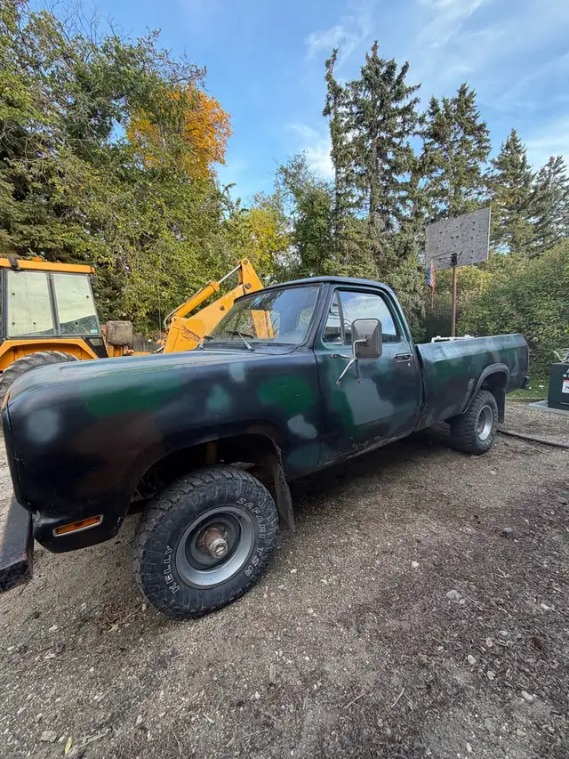 1980 Dodge 1/2 ton 4 WD
