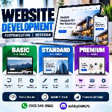 WEBSITE DEVELOPMENT, WEBSITE CUSTOMIZATION & WEBSITE REDESIGN