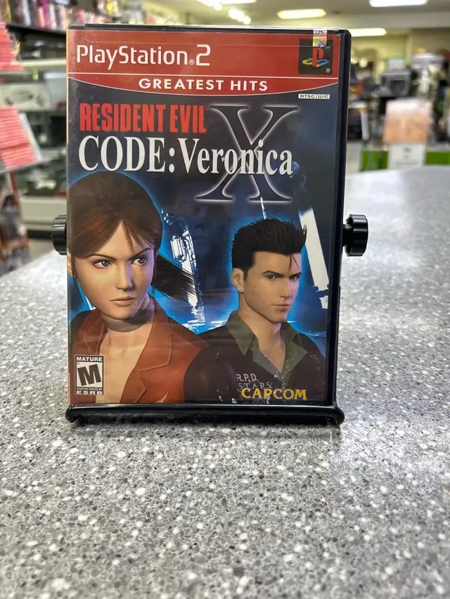 PS2 Resident Evil Code Veronica X Complete