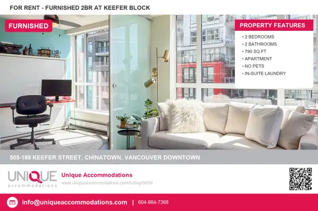 ID:5655 505-189 Keefer Street