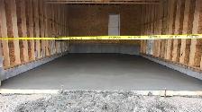 concrete laborer needed.