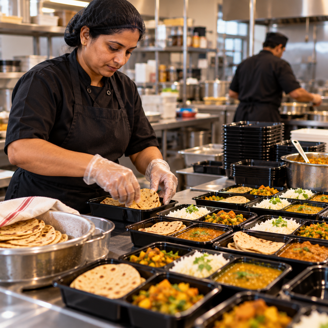 Kitchen Helper For Indian Restaurant