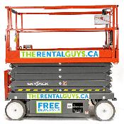 Skyjack SJ4632 Scissor Lift Rental - Free Delivery Calgary