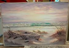 CANVAS PRINT PAINTING FOR SALE - $15  36 x 24