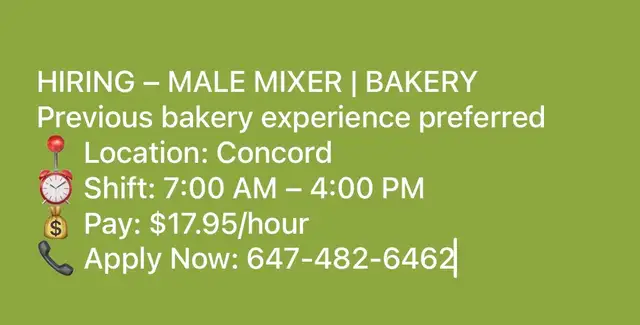 Mixer: Bakery