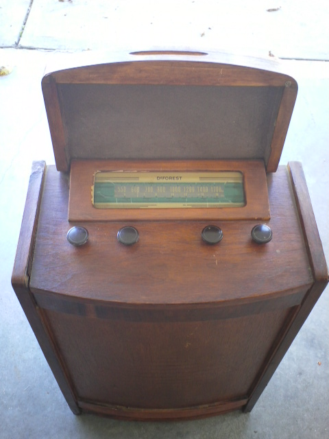 Antique Floor Radio For Sale