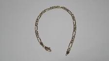 LOVELY ENGRAVED 10K GOLD BRACELET ITALY4.4 GRAMS 7.5 INCHES - Photo 3
