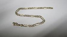 LOVELY ENGRAVED 10K GOLD BRACELET ITALY4.4 GRAMS 7.5 INCHES - Photo 5