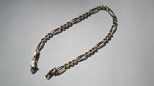 LOVELY ENGRAVED 10K GOLD BRACELET ITALY4.4 GRAMS 7.5 INCHES - Photo 8