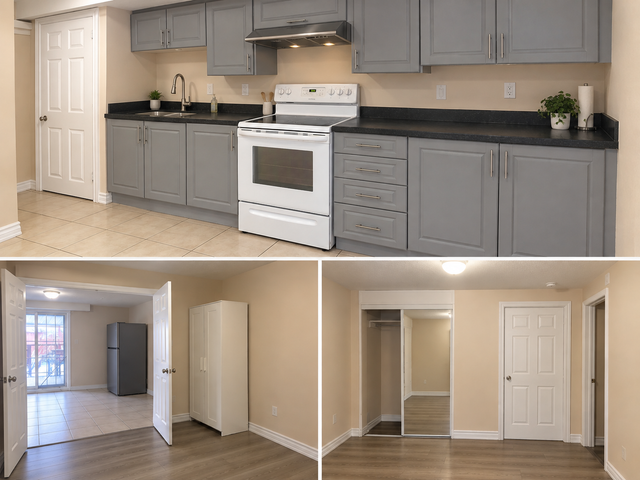 1-Bedroom Legal Walkout Basement for Rent | Brampton