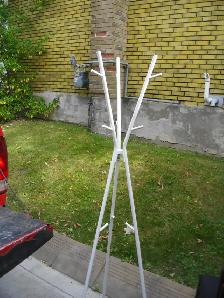 WHITE COATE RACK