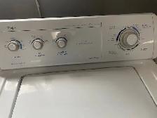 Laveuse sécheuse traditionnelles blanches Whirlpool - Photo 2