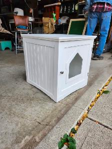 Cat litter box or bed enclosure. - Photo 5