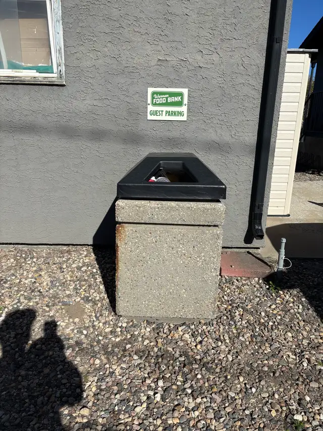 concrete garbage