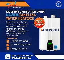 WATER HEATER WATER HEATER TANKLESS WATER HEATER INSTALLED