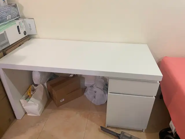 Ikea Malm Desk White - Delivery Option - Only $140!