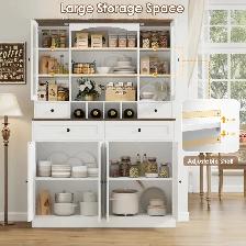 Brand New 47.2'x15.6'x70.9' Kitchen Pantry Cabinet Special $409 - Photo 4