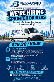 Bridgepoint Transportation Driver Opportunities