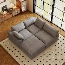 Brand New Modern L-Shaped Cloud Sectional Sofa Special $899